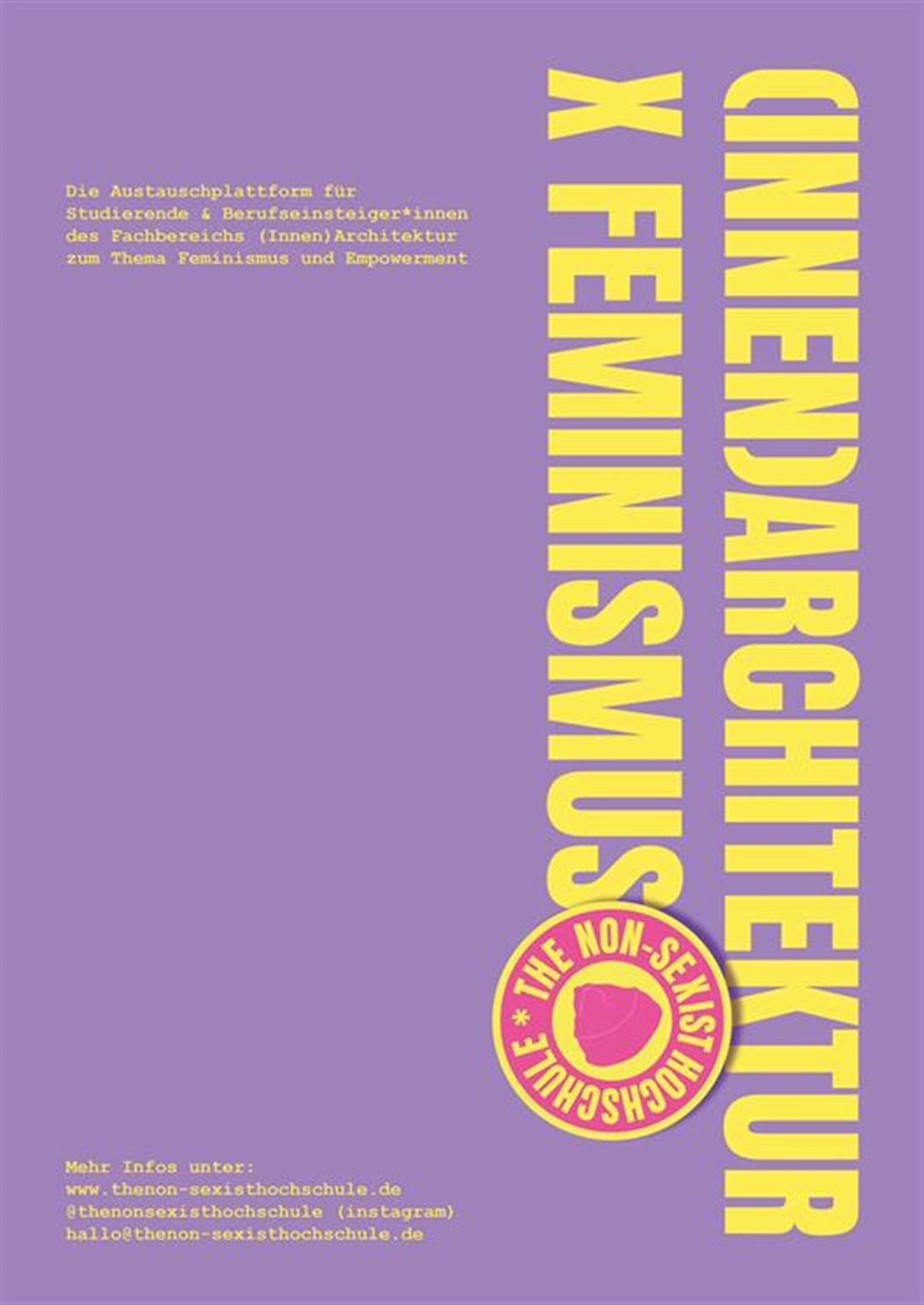 Purple Backround, yellow letters